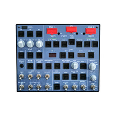 Rowsfire A107 V3.0 A320 MAX Light OVERHEAD Panel for MSFS 2020/2024 - Windows Flight Sim Home Cockpit(Pre-sale: 1-2weeks)