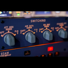 Rowsfire A109 V3.0 A320/A310/A350 ATT-ADIRS-EIS XECAM HOME-COCKPIT Landing-Gear-Indicator Integrated Panel for MSFS 2020/2024 - Compatible with Fenix, FBW & ini