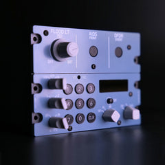 Rowsfire A113 1/1 Scale A320/A330/A350 CKPT-LT+DFOR+ATC Integrated Panel for MSFS 2020/2024 & X-Plane(Ships within 15-20 days)