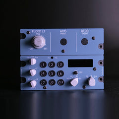 Rowsfire A113 1/1 Scale A320/A330/A350 CKPT-LT+DFOR+ATC Integrated Panel for MSFS 2020/2024 & X-Plane(Ships within 15-20 days)