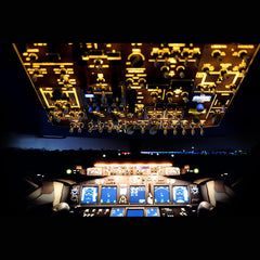 Rowsfire B107 B737 Light OVHD OVERHEAD Panel for MSFS 2020/2024, Xplane 12(Pre-sale)