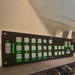 Rowsfire D102 A10C Warthog UFCP Control Panel for DCS - Flight Sim Home Cockpit (Metal Housing Version)