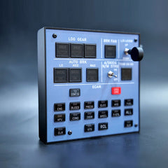 Rowsfire A103 V3.0 A320/A310/A350/XECAM HOME COCKPIT Landing Gear Indicator Integrated Panel for MSFS 2020/2024 - Compatible with Fenix, FBW & ini