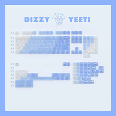 Snowman Original-Profile PC Translucent Keycap Set