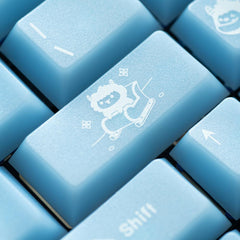 Snowman Original-Profile PC Translucent Keycap Set