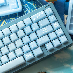 Snowman Original-Profile PC Translucent Keycap Set
