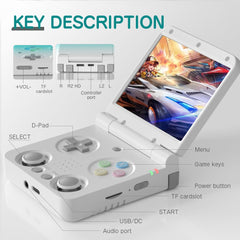 Miyoo Flip V2 Surwish OS Retro Handheld Game Console