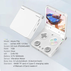 Miyoo Flip V2 Surwish OS Retro Handheld Game Console