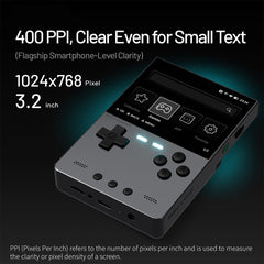 TRIMUI BRICK HAMMER Metal Retro Handheld Game Console(Only Black Available, Others in 2 weeks)