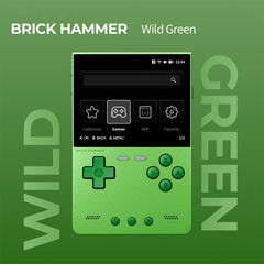 TRIMUI BRICK HAMMER Metal Retro Handheld Game Console(Only Black Available, Others in 2 weeks)