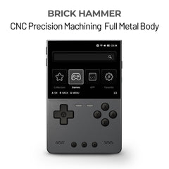 TRIMUI BRICK HAMMER Metal Retro Handheld Game Console(Only Black Available, Others in 2 weeks)