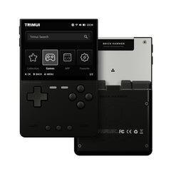 TRIMUI BRICK HAMMER Metal Retro Handheld Game Console(Only Black Available, Others in 2 weeks)