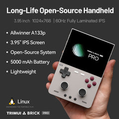 TRIMUI BRICK Pro / U Hammer 3.95-inch Retro Handheld Game Console (Pre-sale)