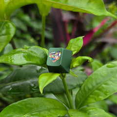 Vibrant Glass Heart Original R4 Profile 220-Grit Anodizing Aluminum Alloy Keycaps for ESC Row