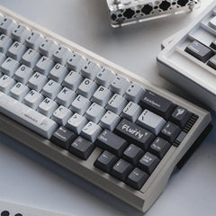 WhirlWind Dye-Sub Original Magnetic Keycaps (White+Deep Grey)