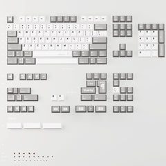 WhirlWind Dye-Sub Original Magnetic Keycaps (White+Deep Grey)