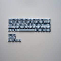 Crackle Ceramic Keycaps Set, OEM Profile 76/114 Keys for Mechanical Keyboard
