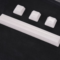 Crackle Ceramic Keycaps Set, OEM Profile 76/114 Keys for Mechanical Keyboard