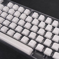 Crackle Ceramic Keycaps Set, OEM Profile 76/114 Keys for Mechanical Keyboard