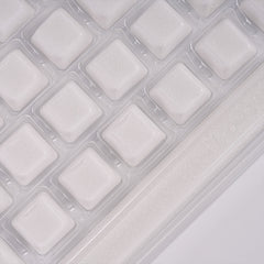 Crackle Ceramic Keycaps Set, OEM Profile 76/114 Keys for Mechanical Keyboard