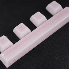 Crackle Ceramic Keycaps Set, OEM Profile 76/114 Keys for Mechanical Keyboard