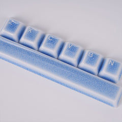 Crackle Ceramic Keycaps Set, OEM Profile 76/114 Keys for Mechanical Keyboard
