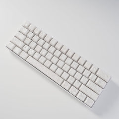 Crystal Texture Ceramic Keycaps, OEM Profile 76/114 keys for Mechanical Keyboard