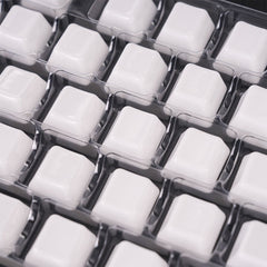 Crackle Ceramic Keycaps Set, OEM Profile 76/114 Keys for Mechanical Keyboard