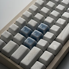 Original-Profile Crackle Ceramic 6.25U Spacebar Keycap,WASD Keycaps
