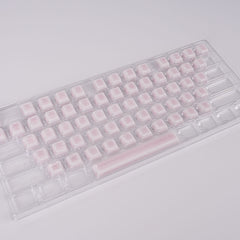 Crackle Ceramic Keycaps Set, OEM Profile 76/114 Keys for Mechanical Keyboard