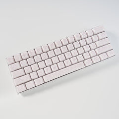 Crystal Texture Ceramic Keycaps, OEM Profile 76/114 keys for Mechanical Keyboard