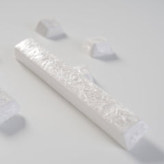 Crystal Texture Ceramic Keycaps, OEM Profile 76/114 keys for Mechanical Keyboard