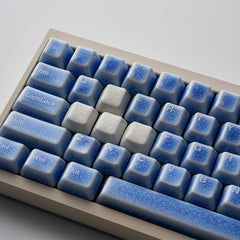 Original-Profile Crackle Ceramic 6.25U Spacebar Keycap,WASD Keycaps