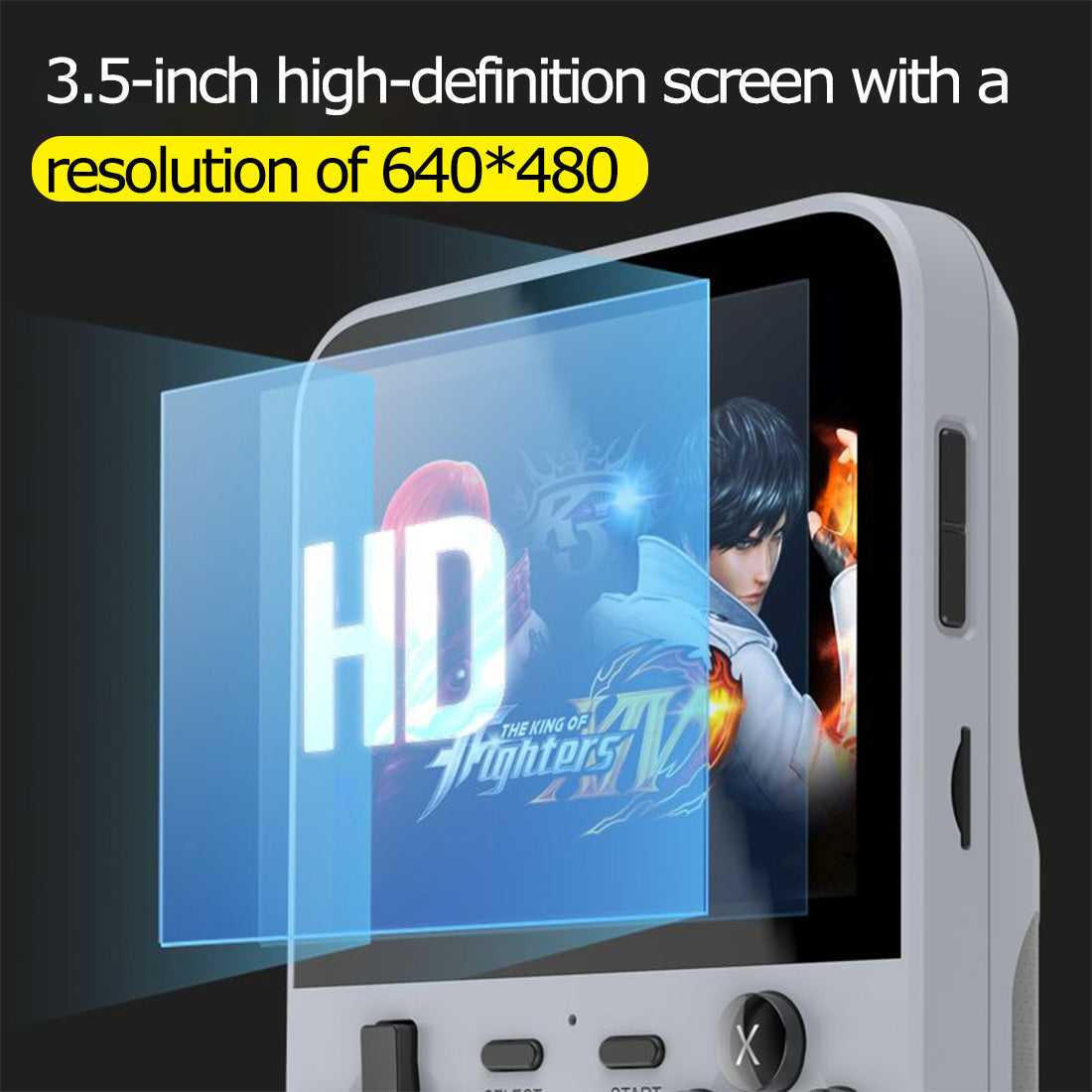 D007 3.5-Inch HD Screen Handheld Retro Handheld Game Console