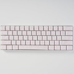 Crystal Texture Ceramic Keycaps, OEM Profile 76/114 keys for Mechanical Keyboard