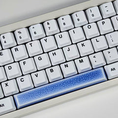 Original-Profile Crackle Ceramic 6.25U Spacebar Keycap,WASD Keycaps