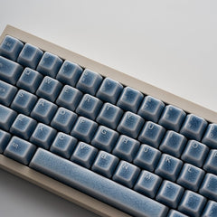 Crackle Ceramic Keycaps Set, OEM Profile 76/114 Keys for Mechanical Keyboard