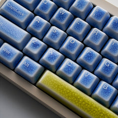 Original-Profile Crackle Ceramic 6.25U Spacebar Keycap,WASD Keycaps