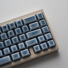 Crackle Ceramic Keycaps Set, OEM Profile 76/114 Keys for Mechanical Keyboard
