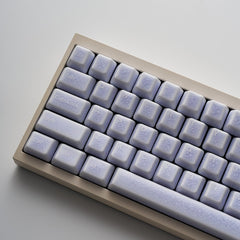 Crackle Ceramic Keycaps Set, OEM Profile 76/114 Keys for Mechanical Keyboard
