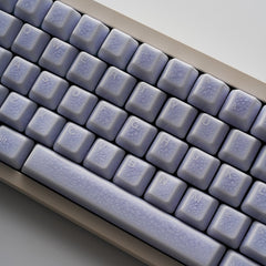 Crackle Ceramic Keycaps Set, OEM Profile 76/114 Keys for Mechanical Keyboard
