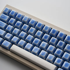 Original-Profile Crackle Ceramic 6.25U Spacebar Keycap,WASD Keycaps