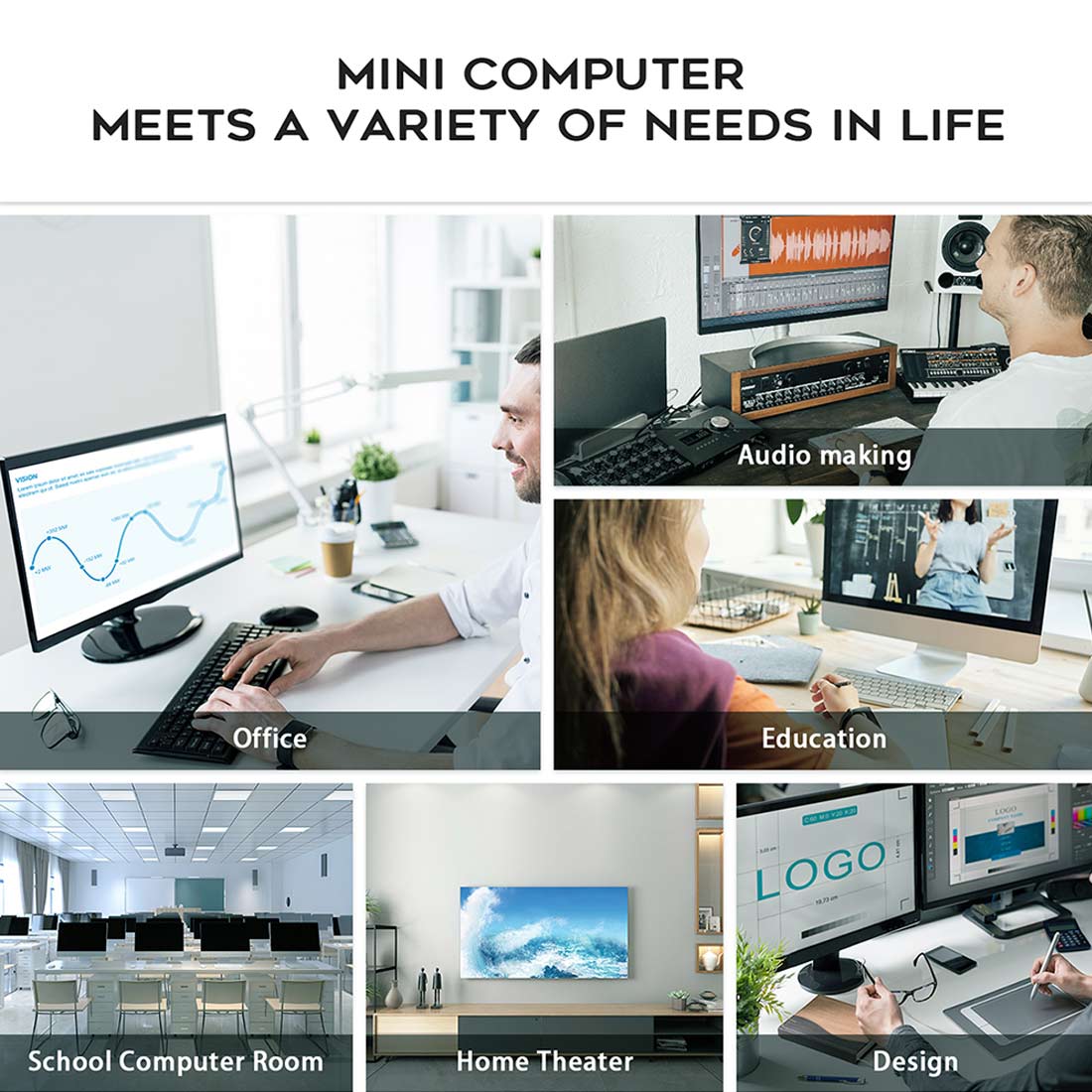 LITNXTBeelink MINI S N5095 Gaming Mini PC Computer-27