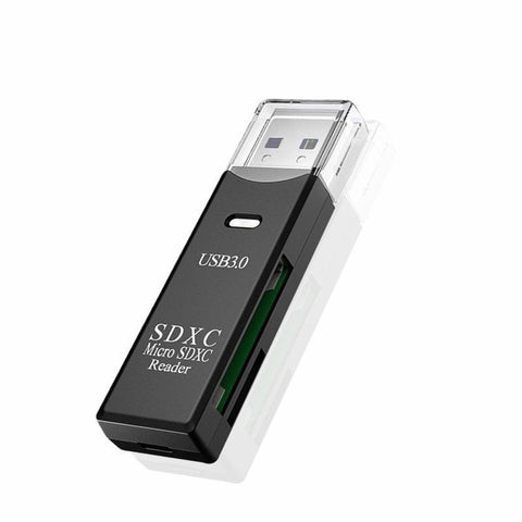 LITNXT-USB3.0CardReader2-in-1High-SpeedCardReaderforMobilePhoneTFCameraSD-1