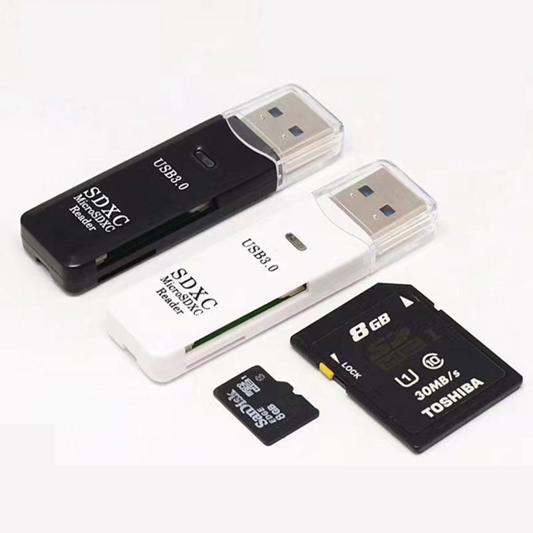 LITNXT-USB3.0CardReader2-in-1High-SpeedCardReaderforMobilePhoneTFCameraSD-2