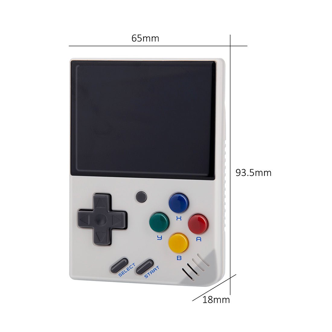 Whatsko Miyoo Mini Plus Game Console, Miyoo Mini Retro Console draagbare 64 GB en ondersteuning voor WiFi, Cortex-A7 Linux-systeem 3,5 Inch IPS-scherm 3000mAh Pocket Handheld Game Console (wit Whatsko Miyoo Mini Plus Game Console, Miyoo Mini Retro Console draagbare 64 GB en ondersteuning voor WiFi, Cortex-A7 Linux-systeem 3,5 Inch IPS-scherm 3000mAh Pocket Handheld Game Console (wit