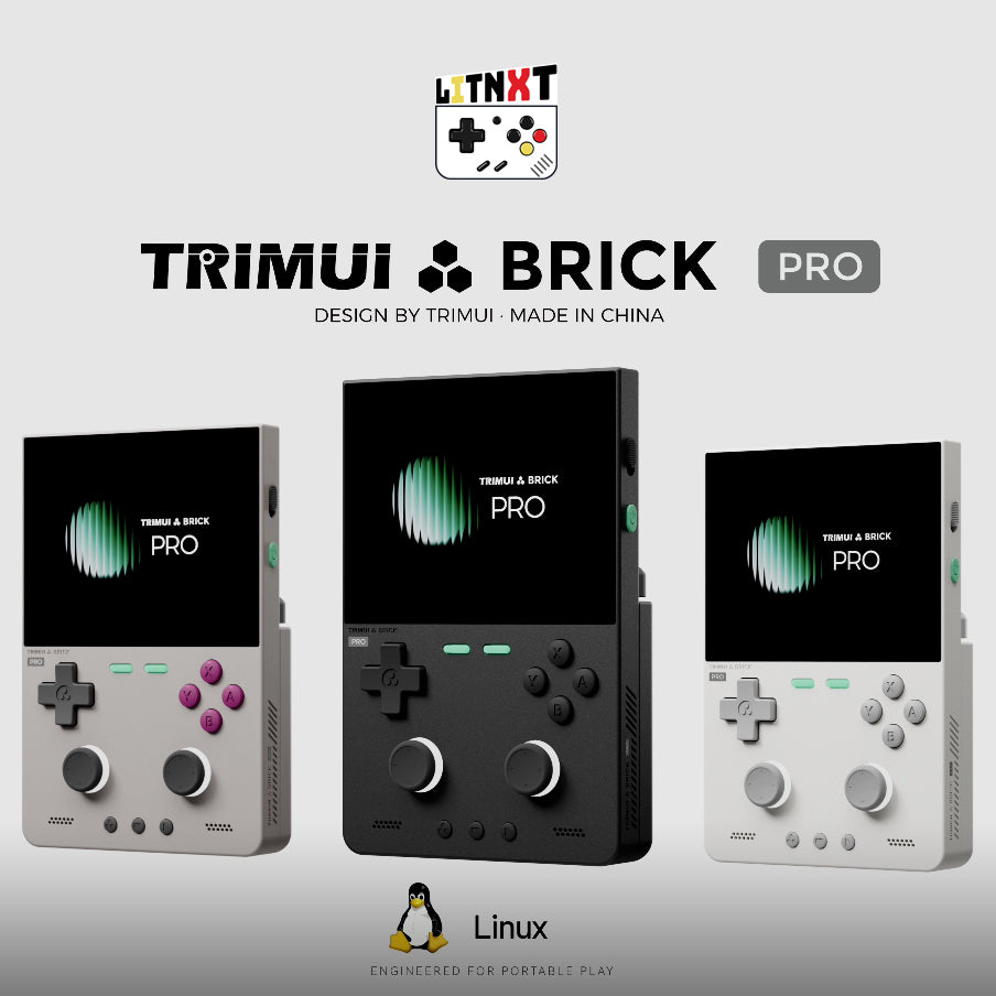 TRIMUI BRICK Pro / U Hammer 3.95-inch Retro Handheld Game Console