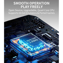 A10mini 2.8-inch Retro Vertical Handheld Console with WiFi Wireless Connectivity (No Memory Cards, No Games)