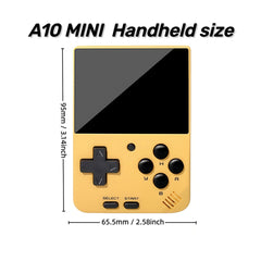 A10mini 2.8-inch Retro Vertical Handheld Console with WiFi Wireless Connectivity (No Memory Cards, No Games)