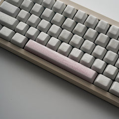 Original-Profile Crackle Ceramic 6.25U Spacebar Keycap,WASD Keycaps